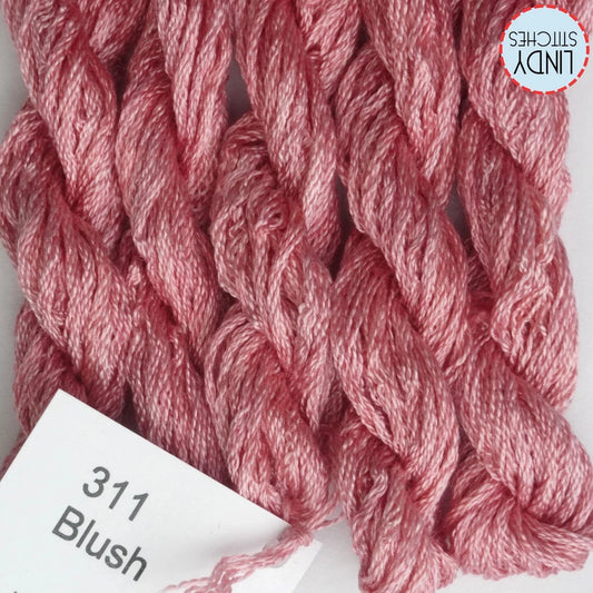 Blush Dinky Dyes Silk Floss 311