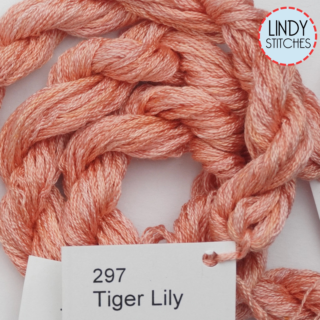 tiger lily silk Tiger Lily Dinky Dye's Silk Floss 297 – Lindy Stitches