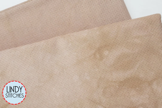 16 count Driftwood Aida Hand Dyed Fabrics by Stephanie