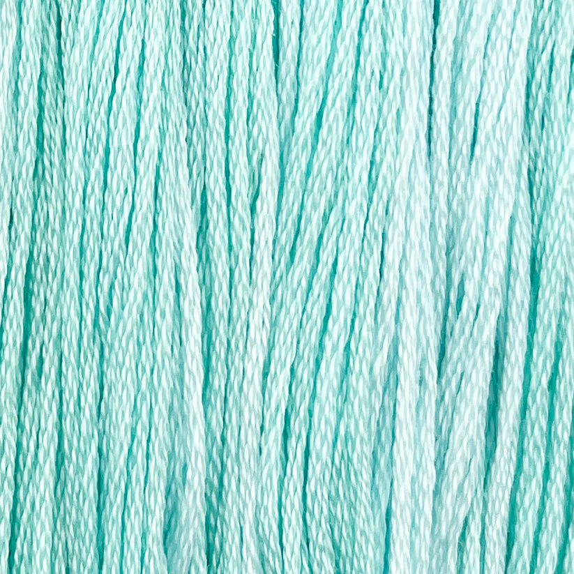 Duck Egg Colour & Cotton Overdyed Cotton Floss