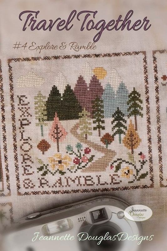 Travel Together Series #4 Explore and Ramble by Jeannette Douglas Designs