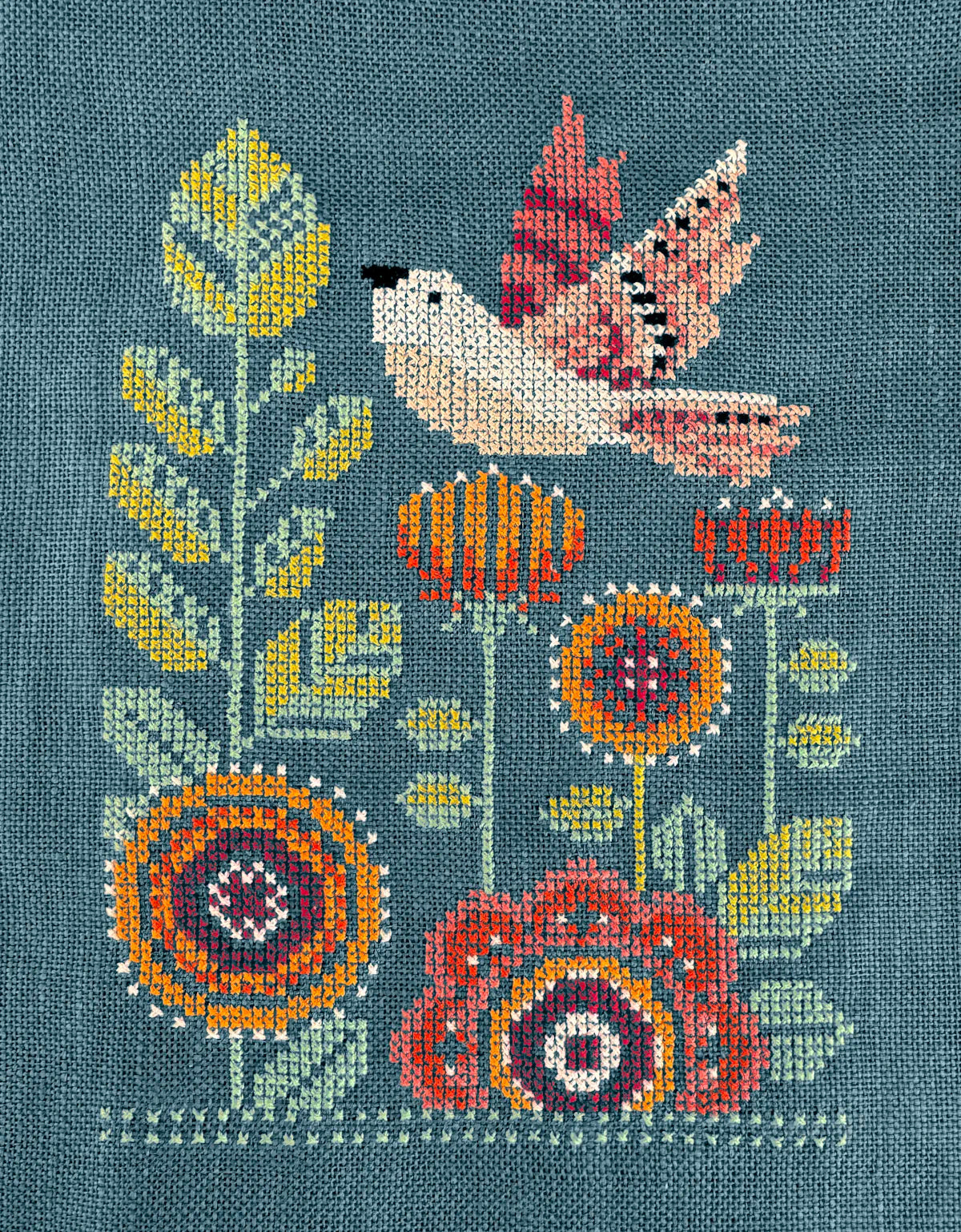 PREORDER Robin Pickens FANCIFUL FLIGHT Cross Stitch Pattern Nashville Market