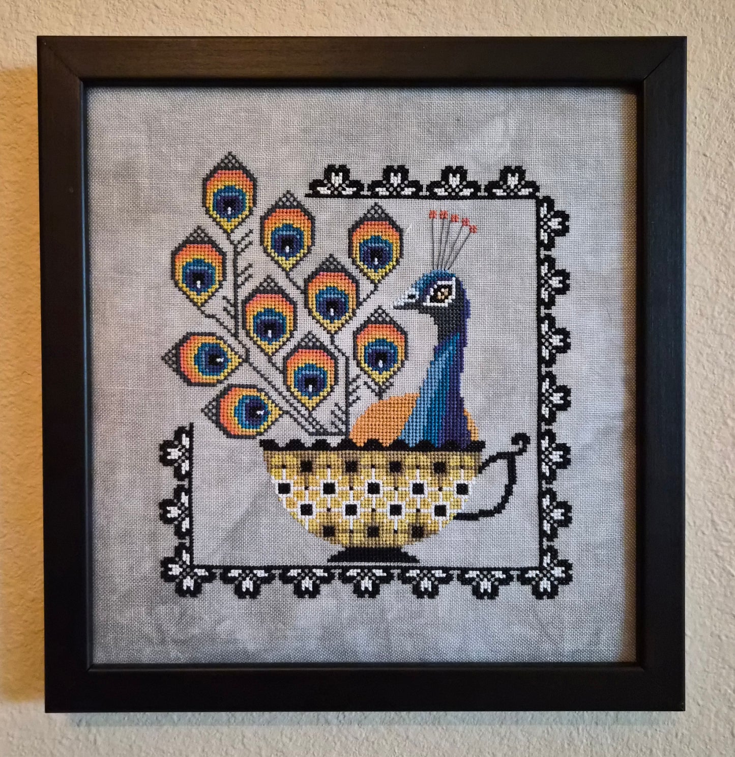 PREORDER Artsy Housewife FANCY Cross Stitch Pattern Nashville Market