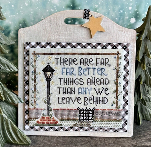 Far Better Things Cross Stitch Pattern by Sweet Wing Studio PHYSICAL copy