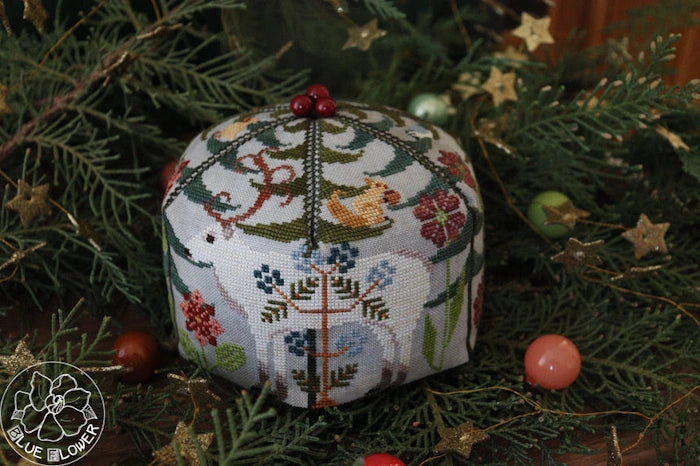 PREORDER Festive Forest The Blue Flower Cross Stitch Pattern