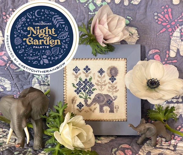 Forget-Me-Nots by Ink Circles Cross Stitch Pattern Nashville Market
