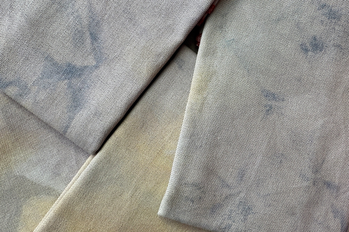 SALE 32 count Tangled Thistle Lugana Hand Dyed Cross Stitch Fabric by Forbidden Fiber Co