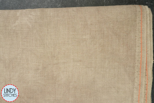 32 Count Gallows Hill Belfast Linen by Needle & Flax Hand Dyed