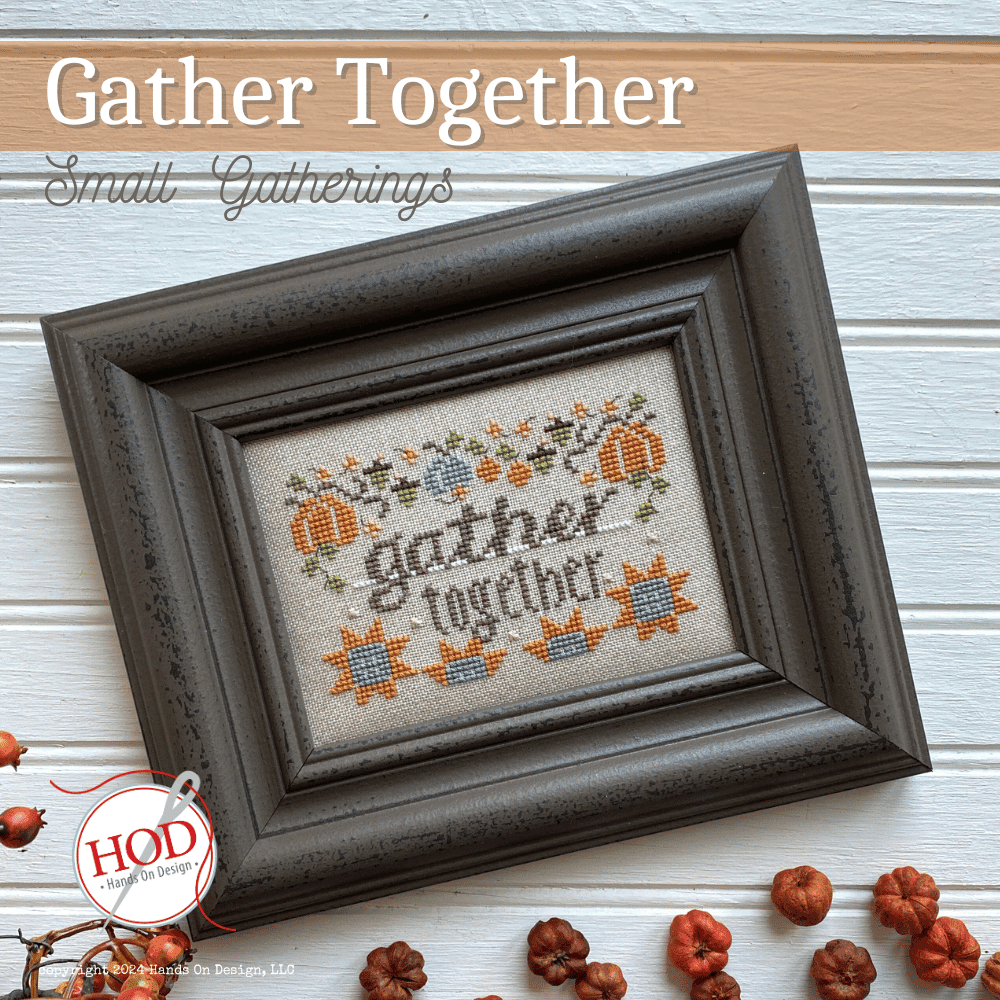 Gather Together Hands on Design Cross Stitch Pattern