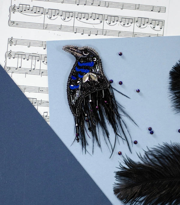 Harbinger of Darkness Beaded Embroidery Kit by Abris Arts AD240