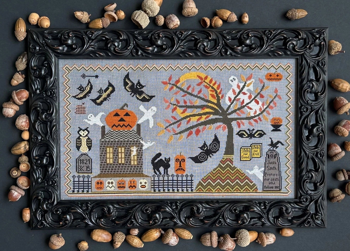 Haunted Two Pattern Set by Kathy Barrick Cross Stitch Pattern