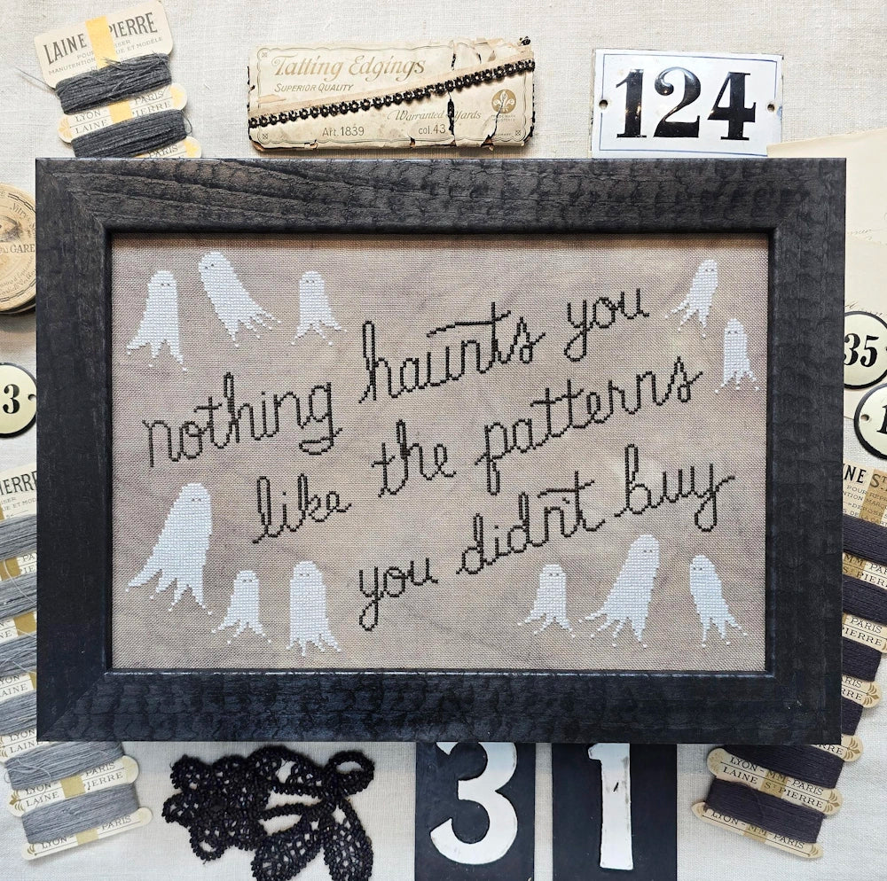 PREORDER Hello From Liz Matthews PATTERNS YOU DIDN'T BUY Cross Stitch Pattern