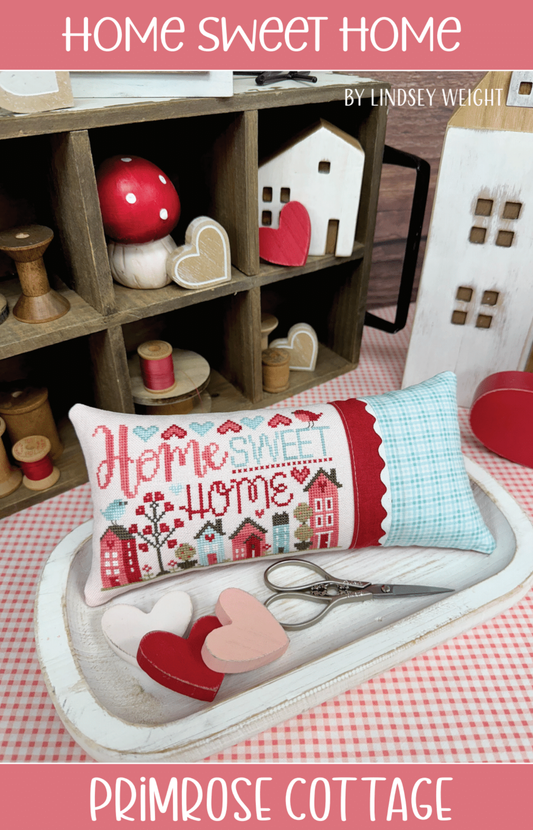Home Sweet Home Cross Stitch Pattern by Primrose Cottage