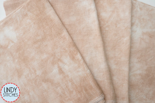 28 count Jackalope Cashel Linen by Lapin Loops Cross Stitch Fabric