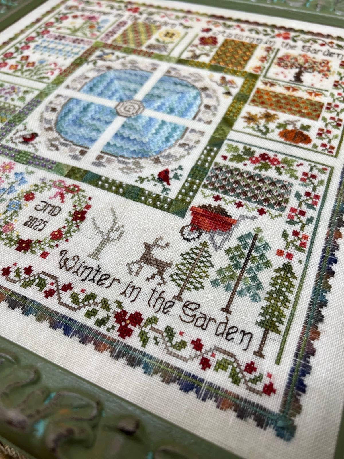 PREORDER Seasons in the Garden Series Part 3 Winter by Jeannette Douglas Designs