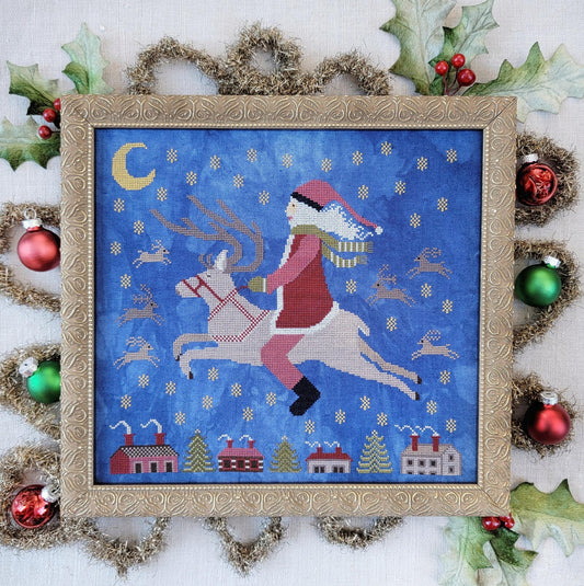 SALE Joy Ride Kathy Barrick Cross Stitch Pattern