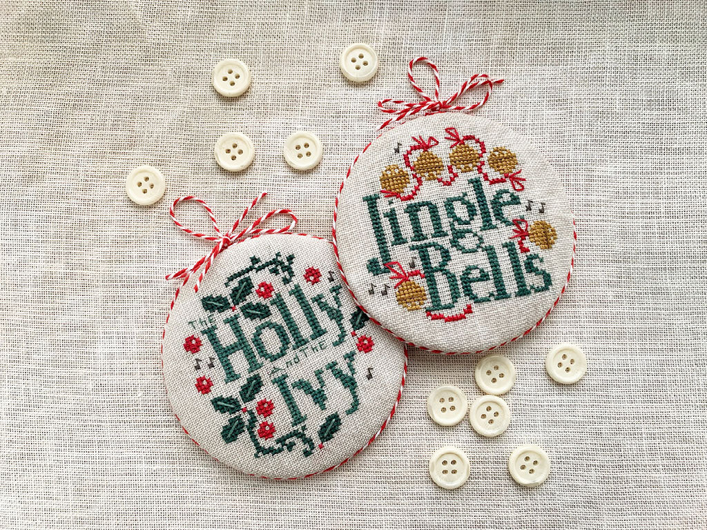 PREORDER Stitches by Ethel JOYFUL CHRISTMAS ORNAMENTS 2026 Pattern