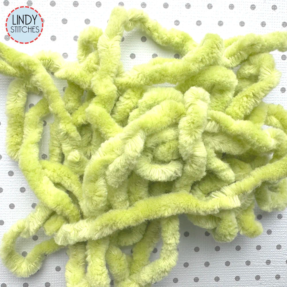 Witchie Chenille Trim Hand Dyed by Lady Dot Creates