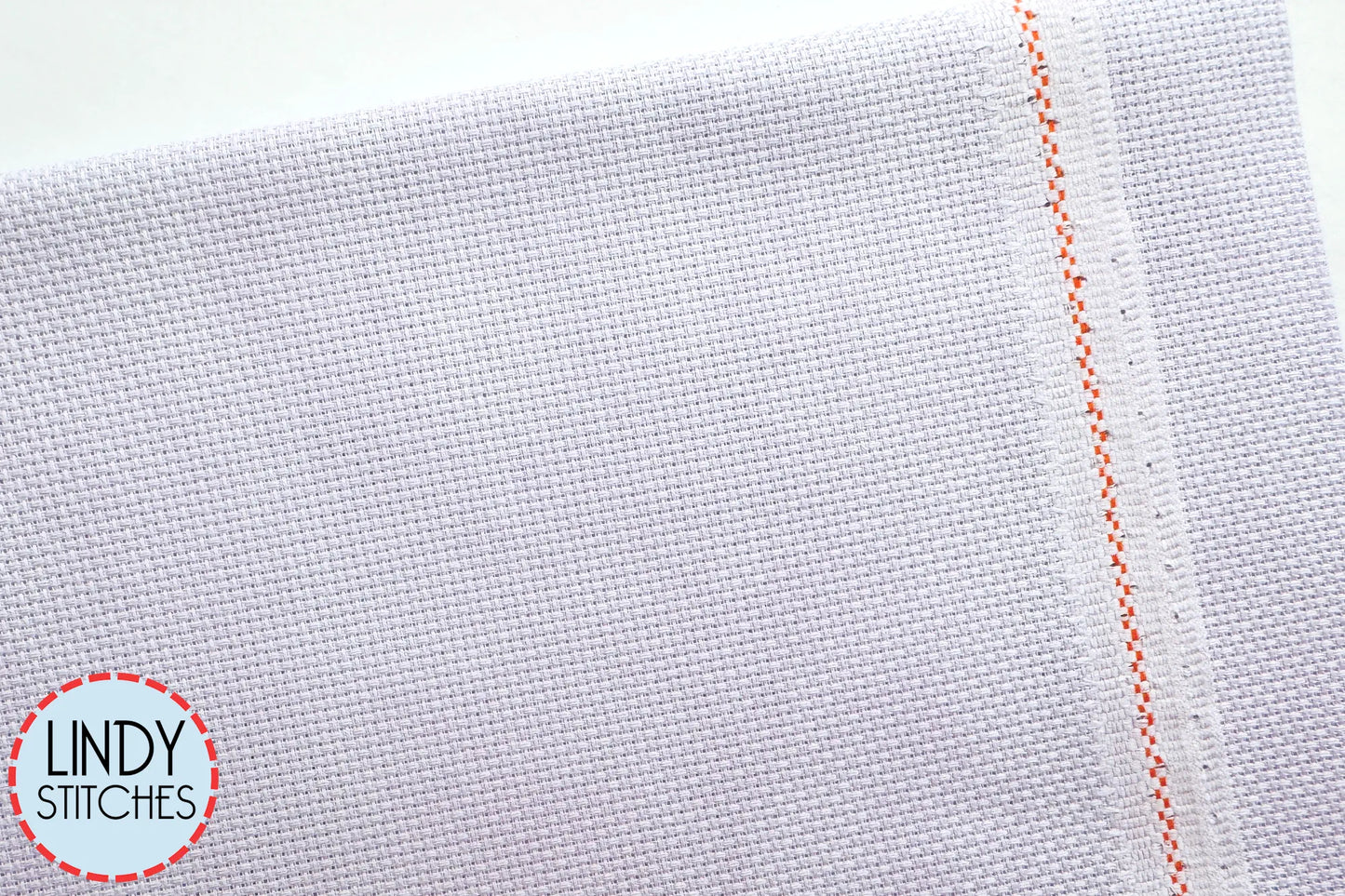 14 count Lavender Whisper Aida by Zweigart Neutral Cross Stitch Fabric