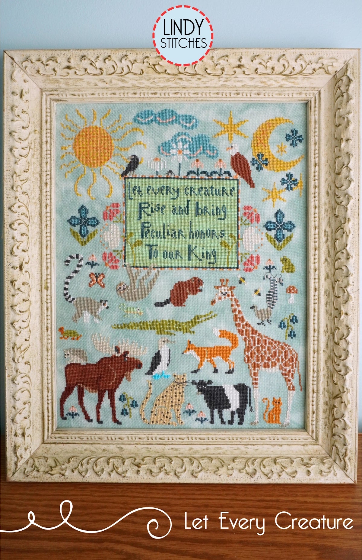 Let Every Creature Lindy Stitches Cross Stitch Pattern