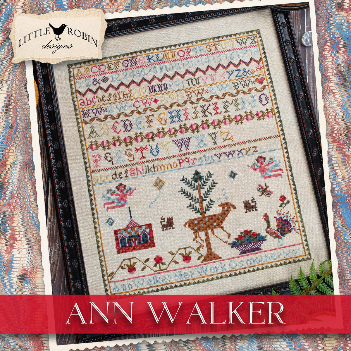 PREORDER Little Robin Designs ANN WALKER Cross Stitch Pattern