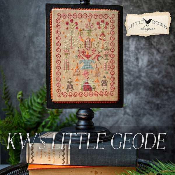 Preorder Little Robin KW's LITTLE GEODE Cross Stitch Pattern