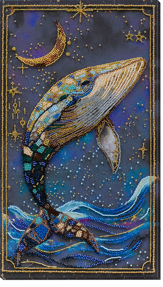 Lord of the Depths Beaded Embroidery Kit by Abris Art