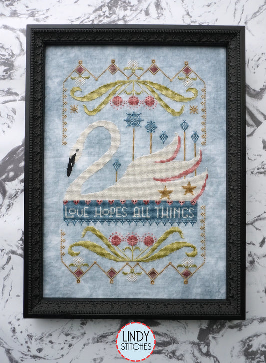 Love Hopes All Things Cross Stitch Pattern by Lindy Stitches