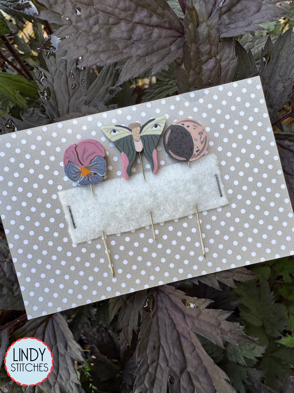 Midsummer Stitch Pin Set by Puntini Puntini