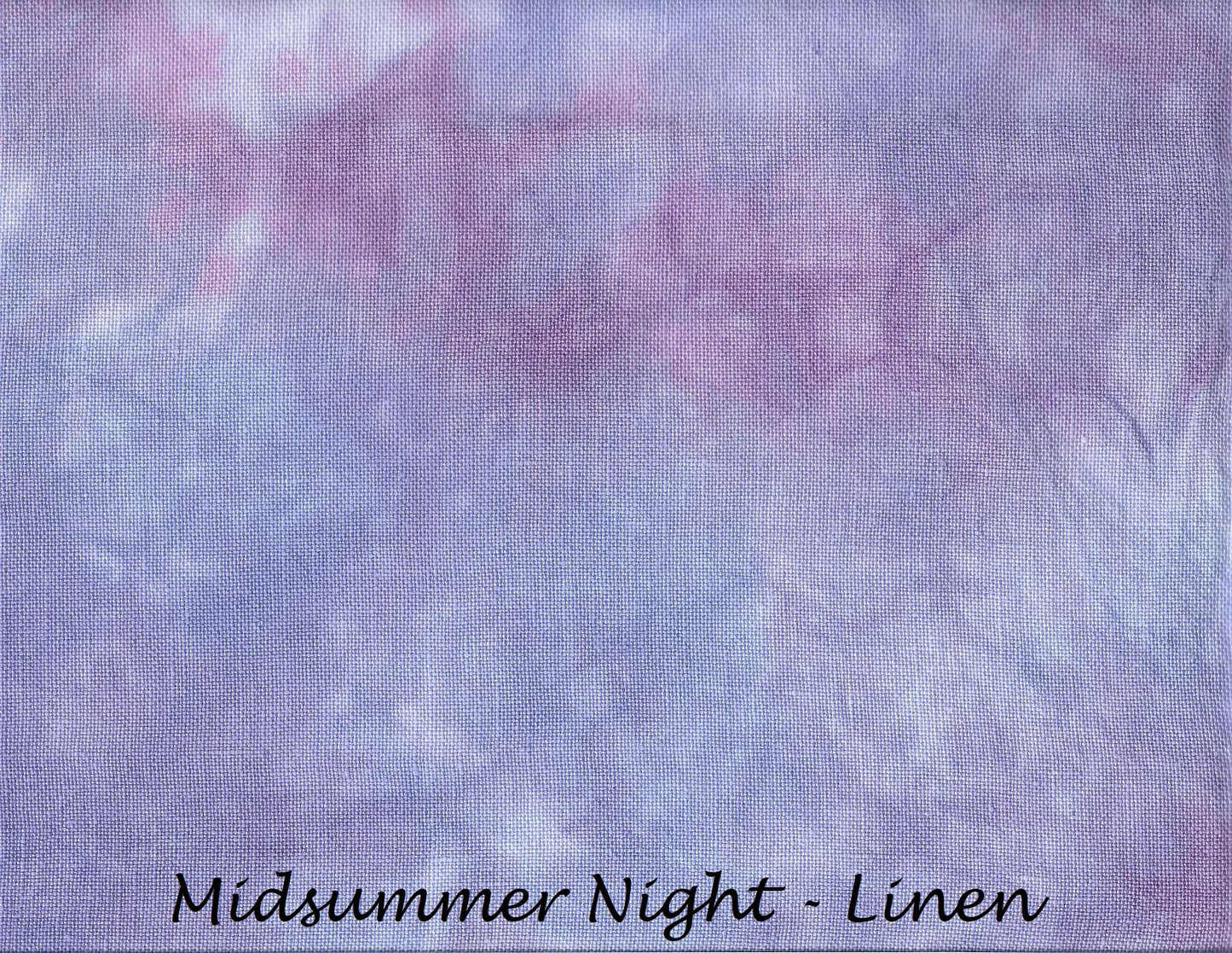 40 Count Midsummer Night Newcastle Linen by Under The Sea Fabrics