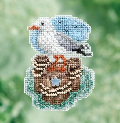 SEAGULL Mill Hill Ornament Beads Cross Stitch Kit