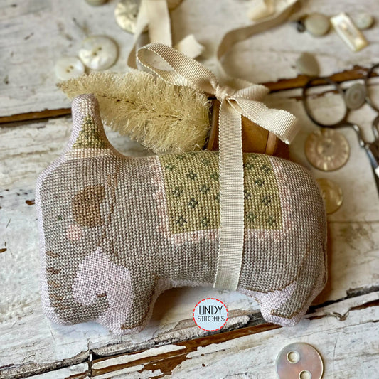 Millie Animal Cracker by Stacy Nash Primitives Cross Stitch Pattern