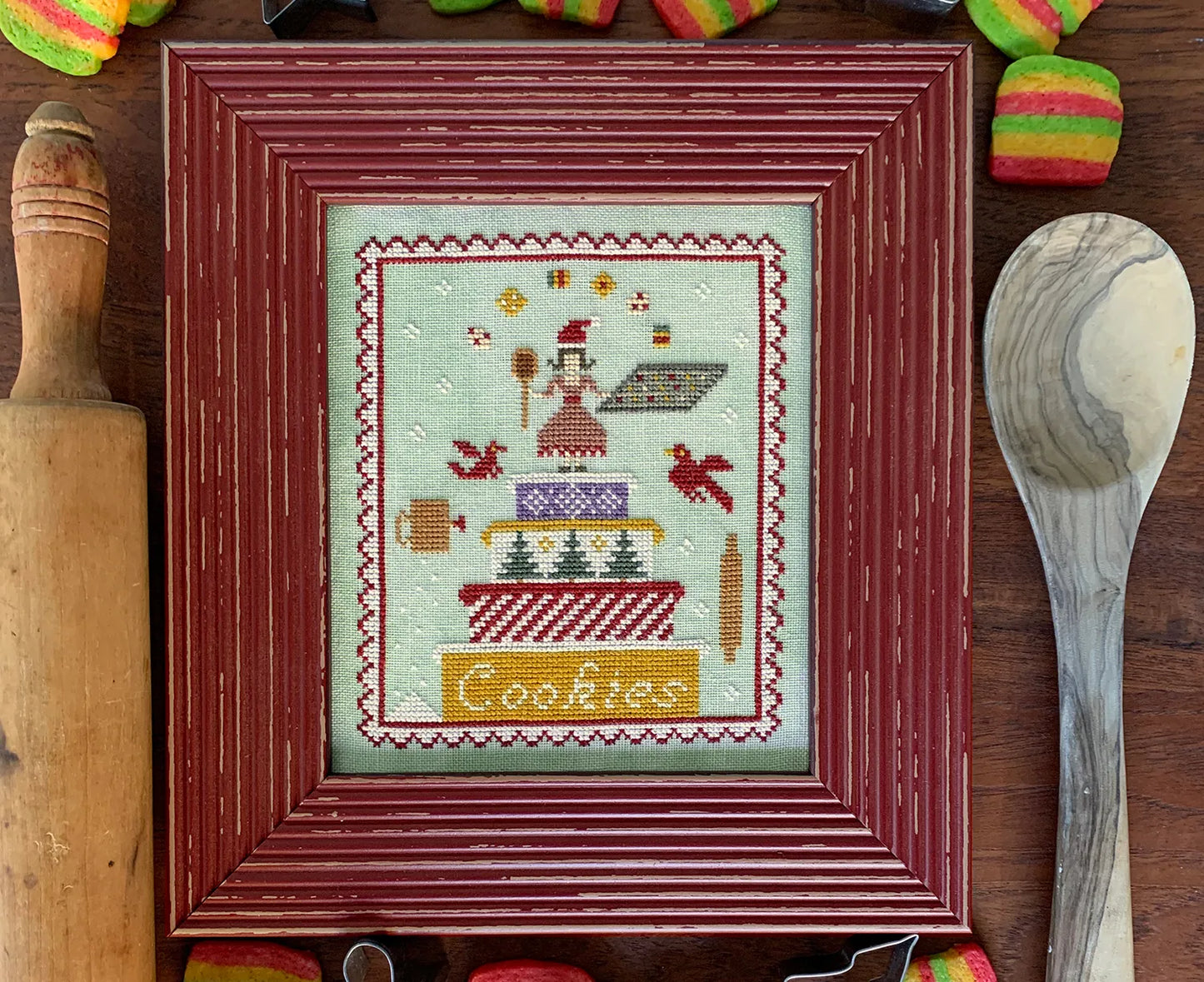 SALE Mimi's Cookie Tins Carriage House Samplings Cross Stitch Pattern