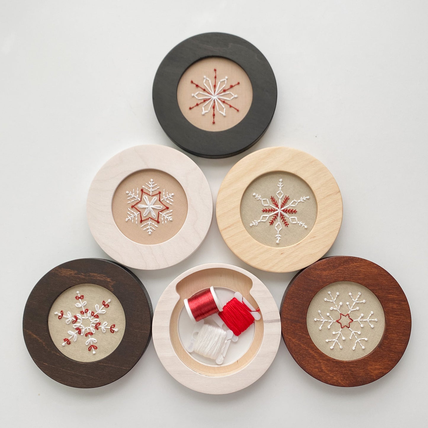 MINI Birchwood Frames for 3" Hoops