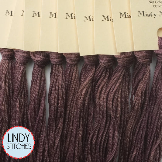Misty Mauve Classic Colorworks Floss Hand Dyed Cotton Skein