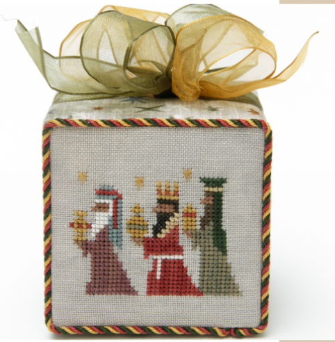 Nativity Frill Cross Stitch Pattern by Heart in Hand Nashville Market