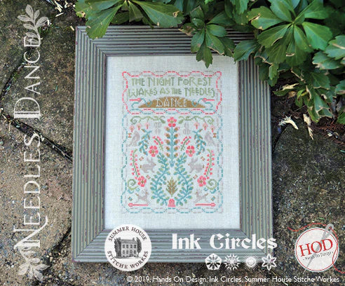 Needles Dance Hands On Design Cross Stitch Pattern
