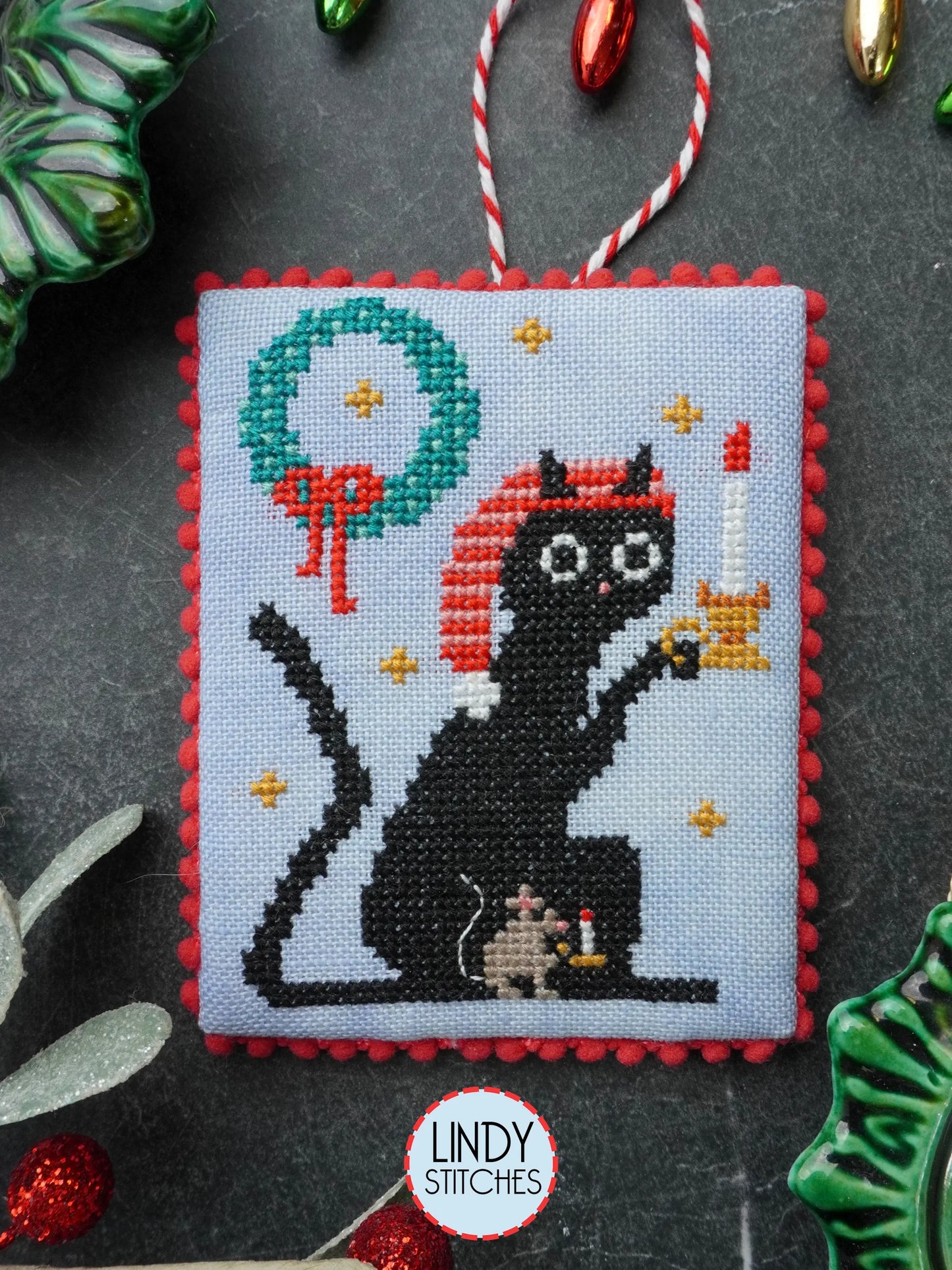 Not All Were Sleeping Ornament Cross Stitch Pattern PDF