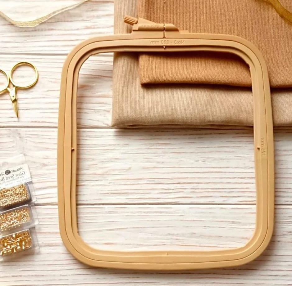 Nurge Square Embroidery Hoops LARGE #4 280 x 250mm (11" X 10")
