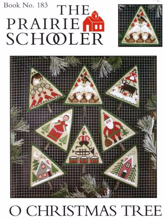 O Christmas Tree The Prairie Schooler Cross Stitch Pattern #183 Physical Copy