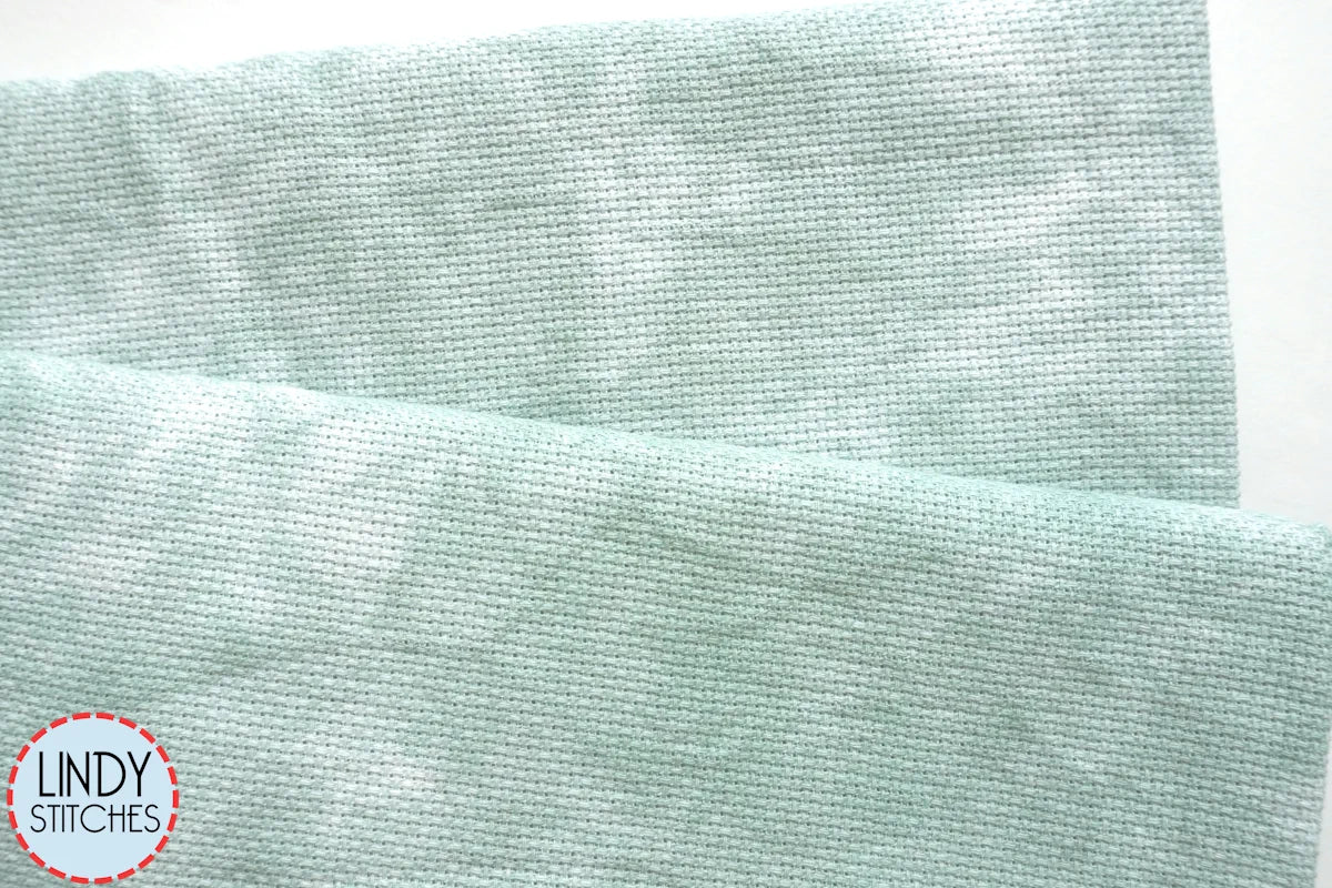 16 count Old Man's Beard Aida by Lapin Loops Cross Stitch Fabric