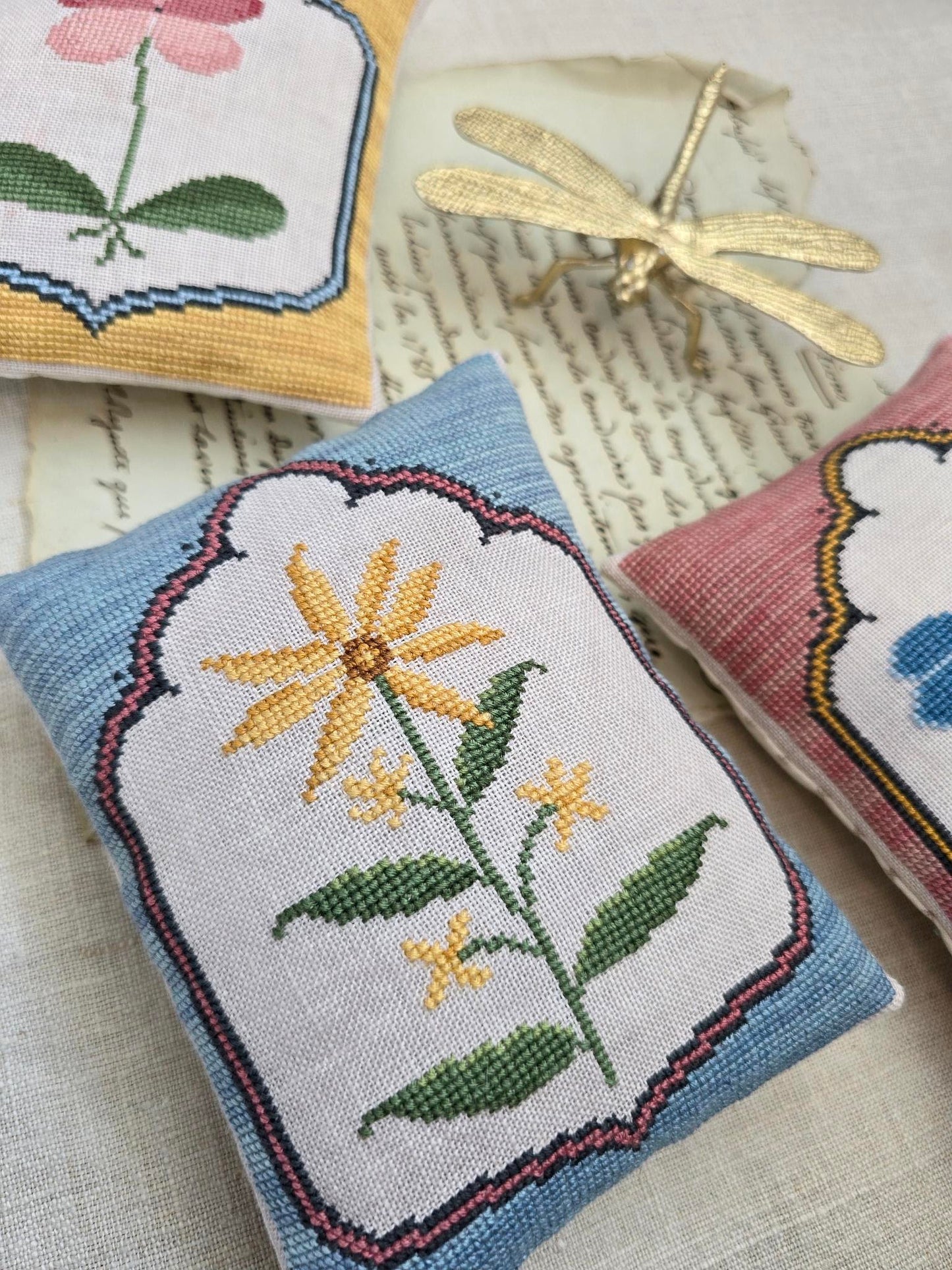 PREORDER Hello from Liz Mathews PETAL COLLECTION Cross Stitch Pattern Nashville Market