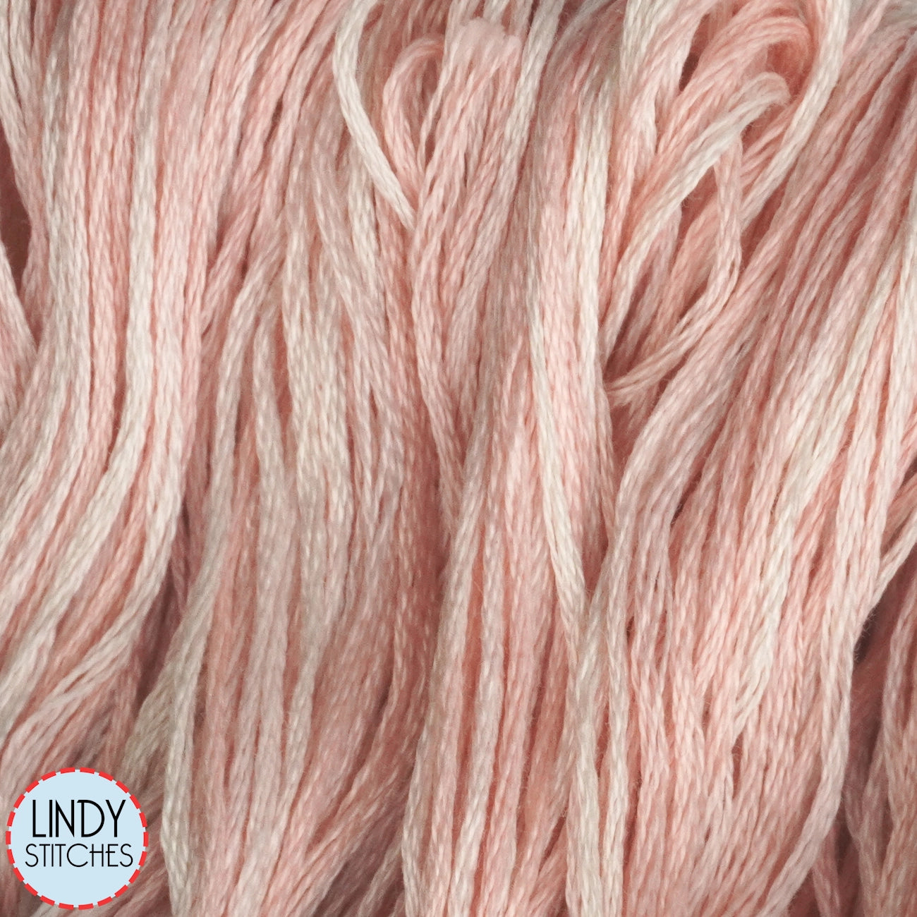 Peach Fuzz Weeks Dye Works Floss Hand Dyed Cotton Skein 1129