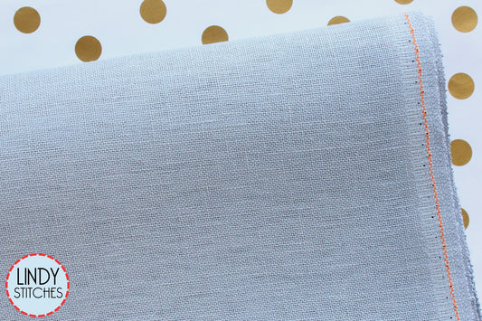 32 count Pearl Gray Belfast Linen Cross Stitch Fabric by Zweigart