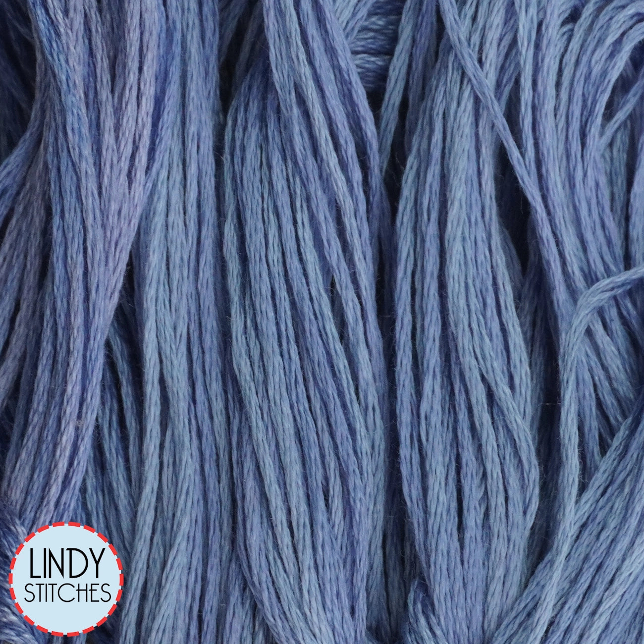 Periwinkle Weeks Dye Works Floss Hand Dyed Cotton Skein 2337