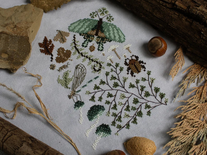 Petrichor Nature Walk by Sprouting Lupine Cross Stitch Pattern