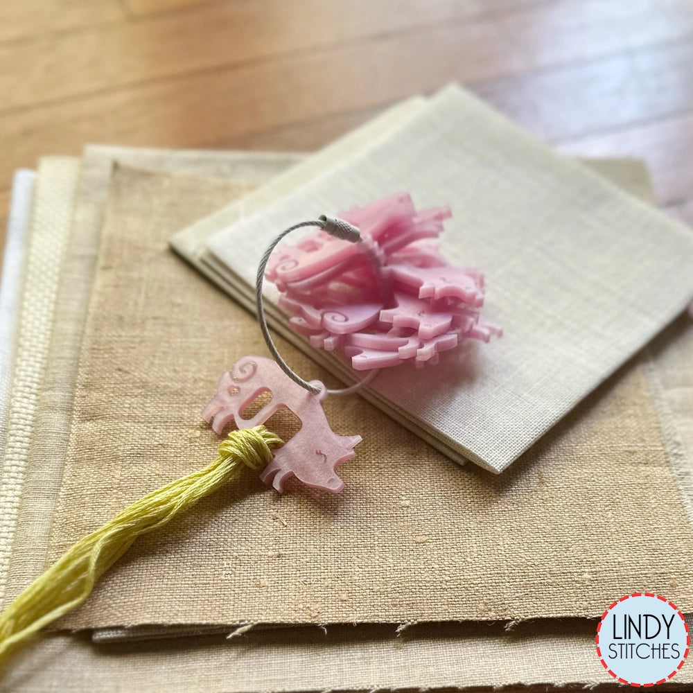 Truffles Pig Floss Drops by Willoughby Ann Set of 10 Nashville Market