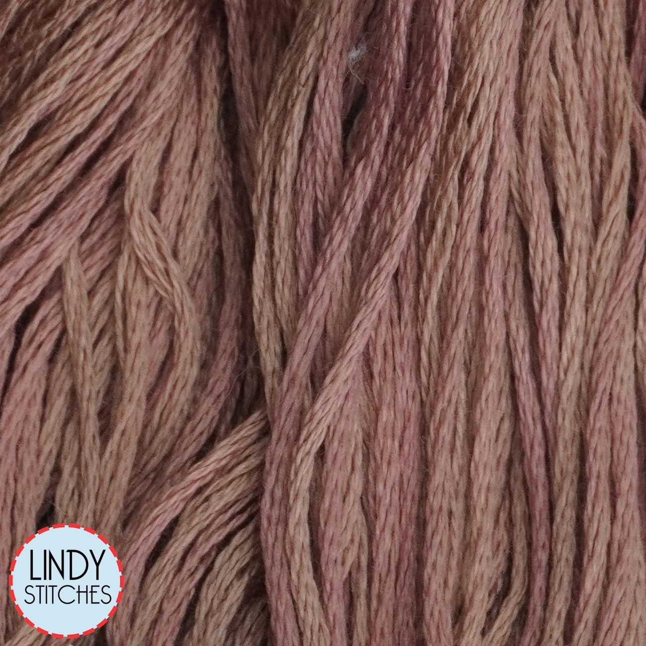 Pink Sand Weeks Dye Works Floss Hand Dyed Cotton Skein 2285