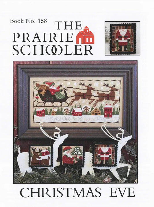 Christmas Eve The Prairie Schooler Cross Stitch Pattern #158 Physical Copy