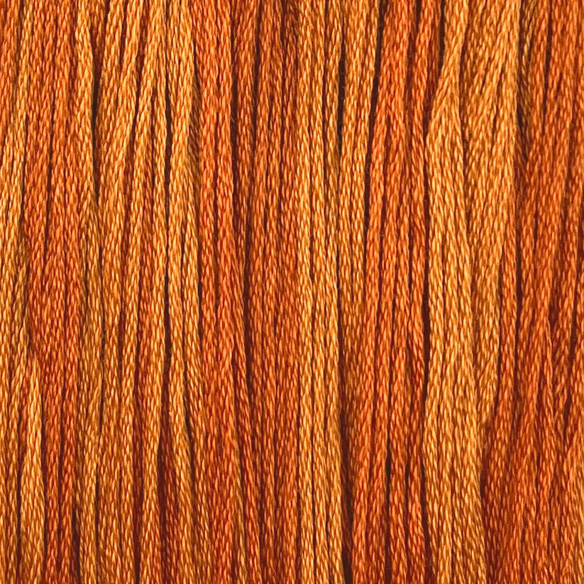 Pumpkin Pie Colour & Cotton Overdyed Cotton Floss